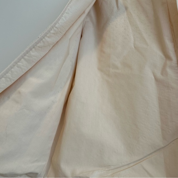 Talbots | Eyelet Cream Textured Cropped Blazer with Long Sleeves - Picture 7 of 8